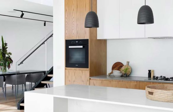 Kitchen Area Near Dining Room — Professional Builders in Brisbane, QLD