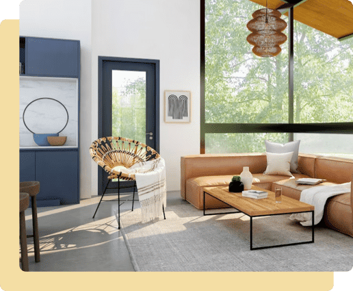Cozy Living Room — Professional Builders in Brisbane, QLD